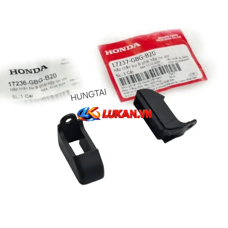 Cặp nắp nhựa, lỗ thông gió bao tử DREAM, WAVE ALPHA... zin 17236-GBG-B20, 17237-GBG-B20 - Ảnh 3