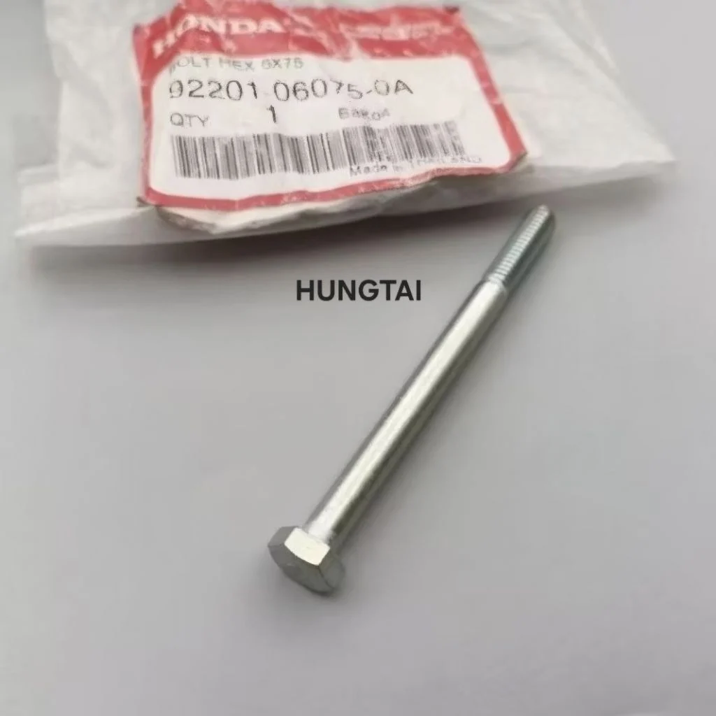 Ốc, bu lông nhựa bửng yếm xe DREAM zin Honda Thái 6x75 92201-06075-0A - Ảnh 3