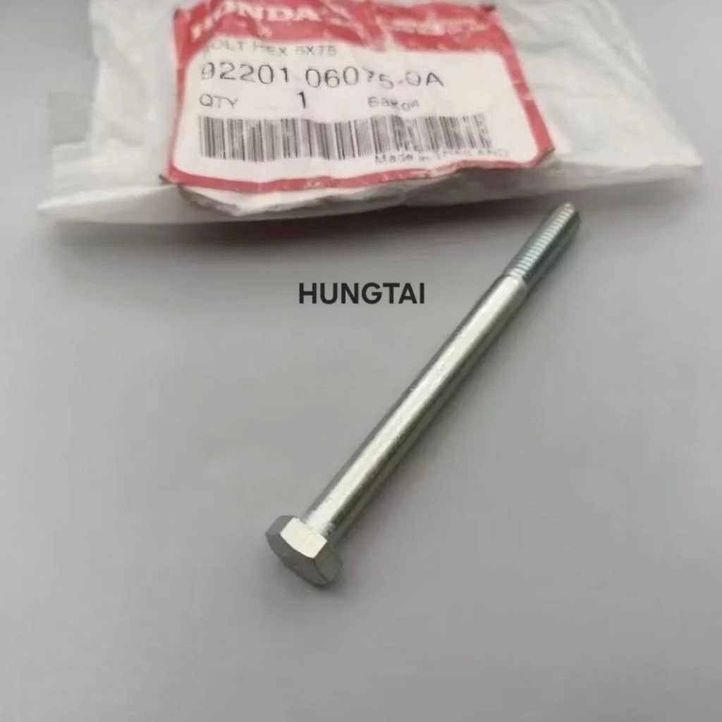 Ốc, bu lông nhựa bửng yếm xe DREAM zin Honda Thái 6x75 92201-06075-0A - Ảnh 4