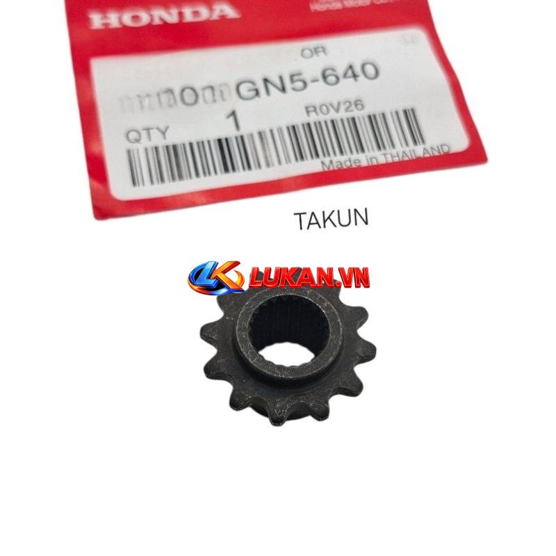 Bánh răng, nhông đề nhỏ khởi động DREAM, WAVE Thái.... màu đen