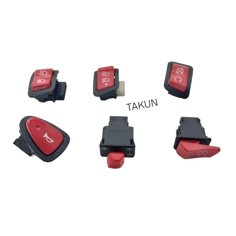 Bộ nút bật công tắc đỏ WAVE S110, RSX, FUTURE 125, WINNER....