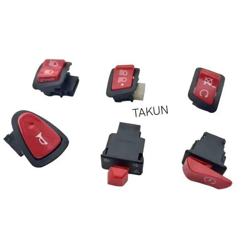Bộ nút bật công tắc đỏ WAVE S110, RSX, FUTURE 125, WINNER.... - Ảnh 2