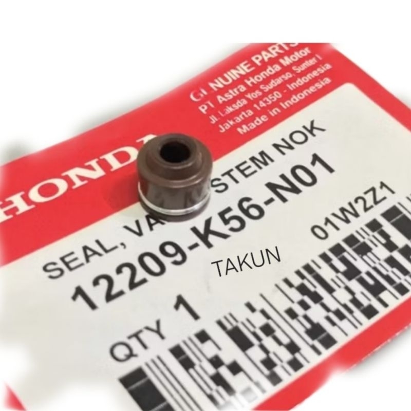 Phốt, phớt cây xupap đầu quylat WINNER, SONIC, CBR 150... zin 12209-K56-N01 - Ảnh 6