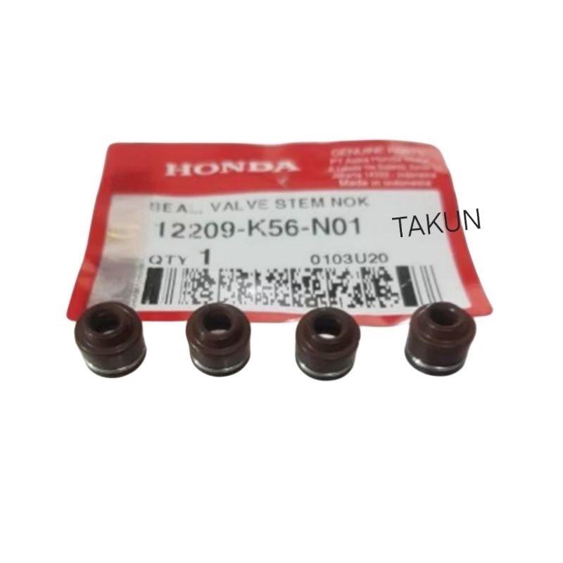 Phốt, phớt cây xupap đầu quylat WINNER, SONIC, CBR 150... zin 12209-K56-N01 - Ảnh 7