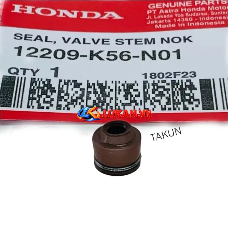 Phốt, phớt cây xupap đầu quylat WINNER, SONIC, CBR 150... zin 12209-K56-N01