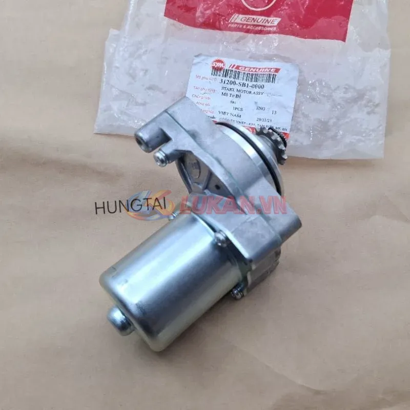 Củ motor đề khởi động SYM xe DREAM, WAVE 100... zin chính hãng - Ảnh 4