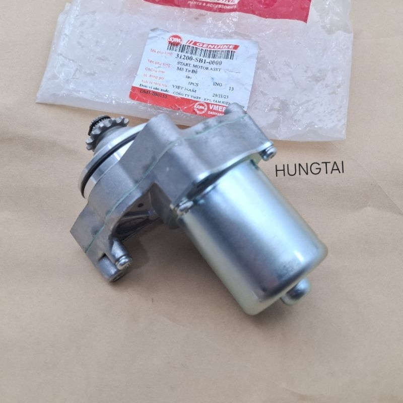 Củ motor đề khởi động SYM xe DREAM, WAVE 100... zin chính hãng - Ảnh 6