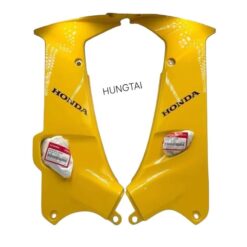 Cặp nhựa bửng cánh yếm trong WAVE ALPHA đời đầu Vàng zin Honda