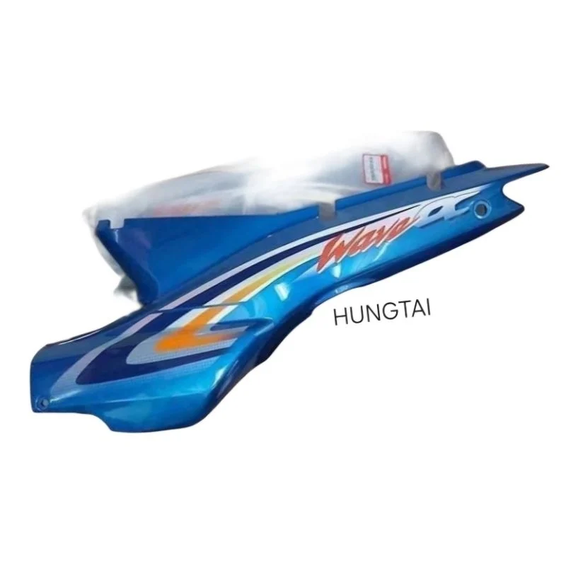 Cặp nhựa ốp vỏ thân sườn WAVE ALPHA đời đầu Xanh ngọc zin Honda - Ảnh 2