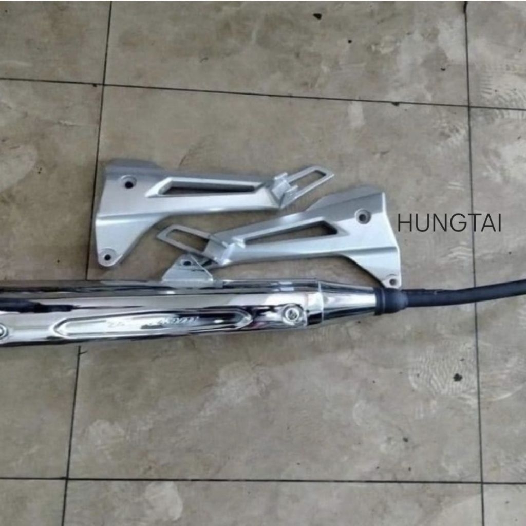 Cây pô ống xã xe DREAM Lùn 125 zin chính hãng Honda Thái - Ảnh 3