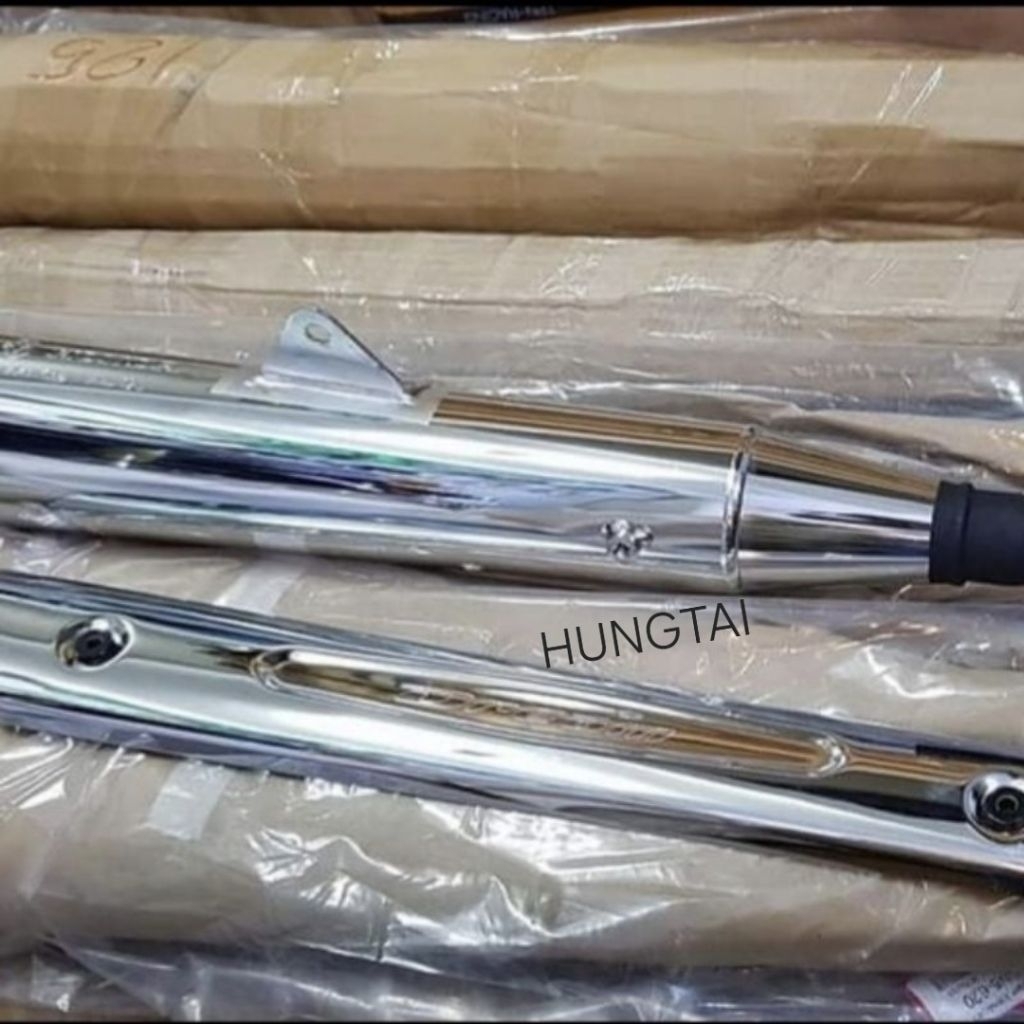 Cây pô ống xã xe DREAM Lùn 125 zin chính hãng Honda Thái - Ảnh 4