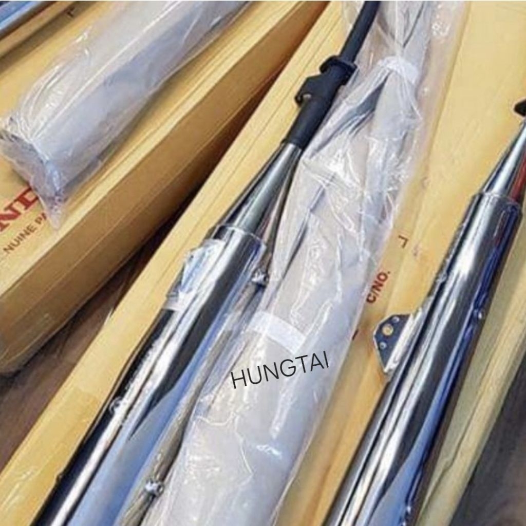 Cây pô ống xã xe DREAM Lùn 125 zin chính hãng Honda Thái - Ảnh 5