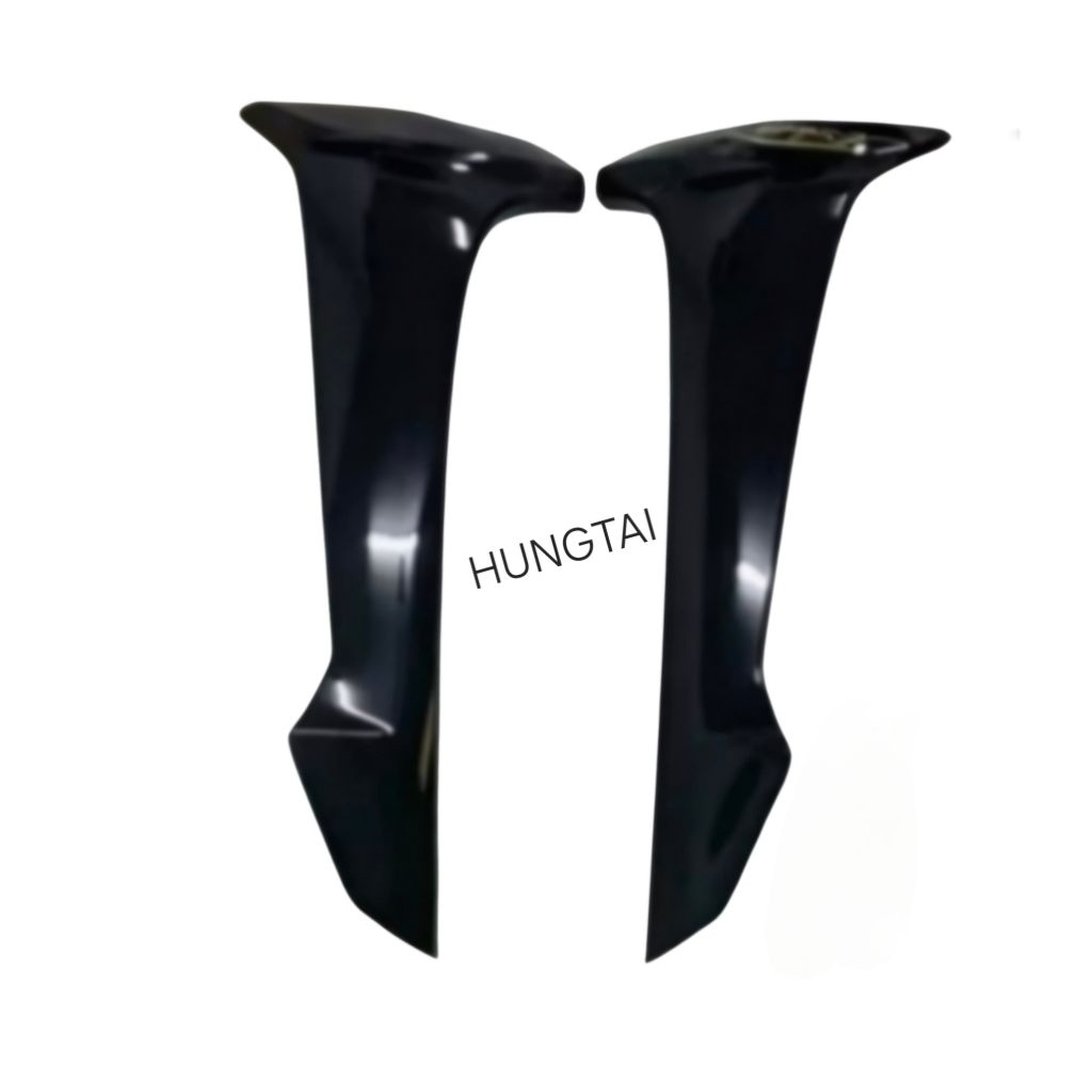 Cặp nhựa bửng cánh yếm ngoài WAVE A, ALPHA 110.... Đen bóng zin - Ảnh 3