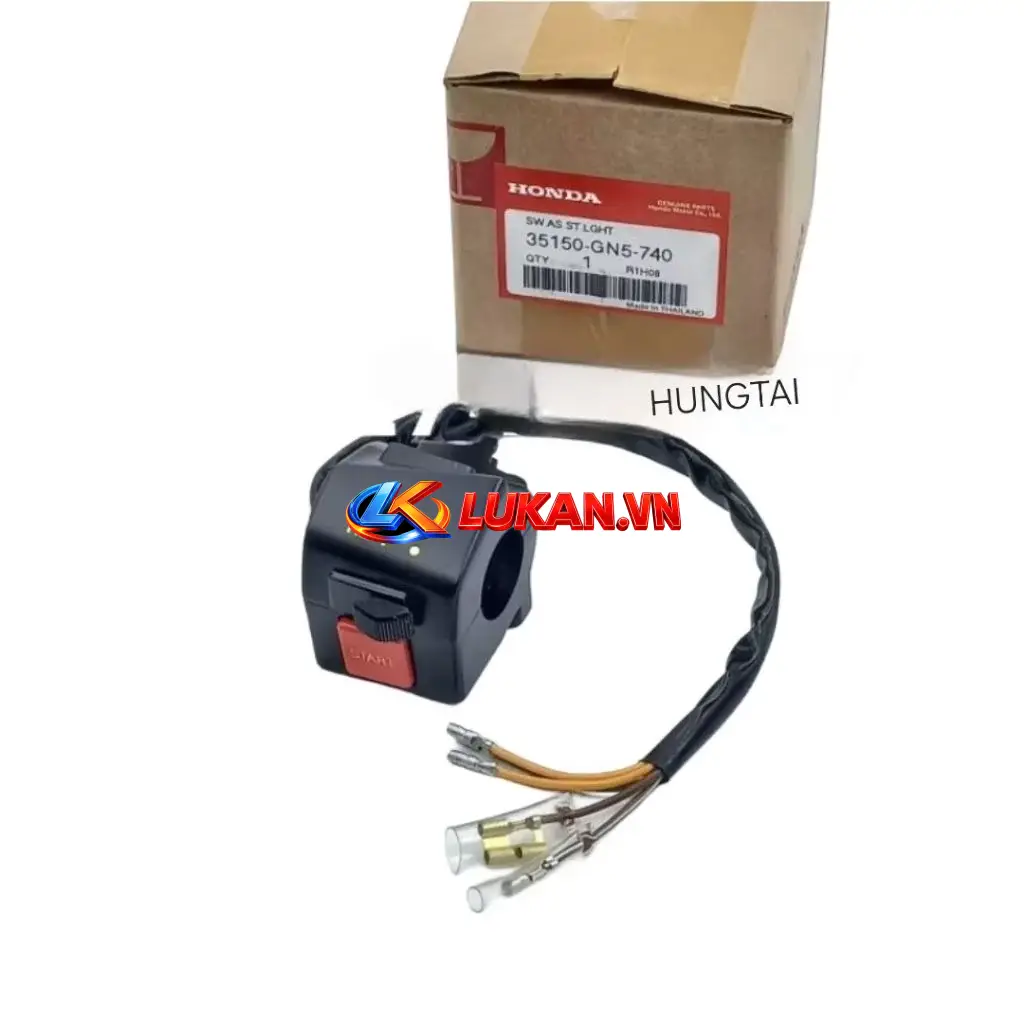 Cùm nút công tắc phải xe DREAM Thái H L.P zin chính hãng 35150-GN5-740