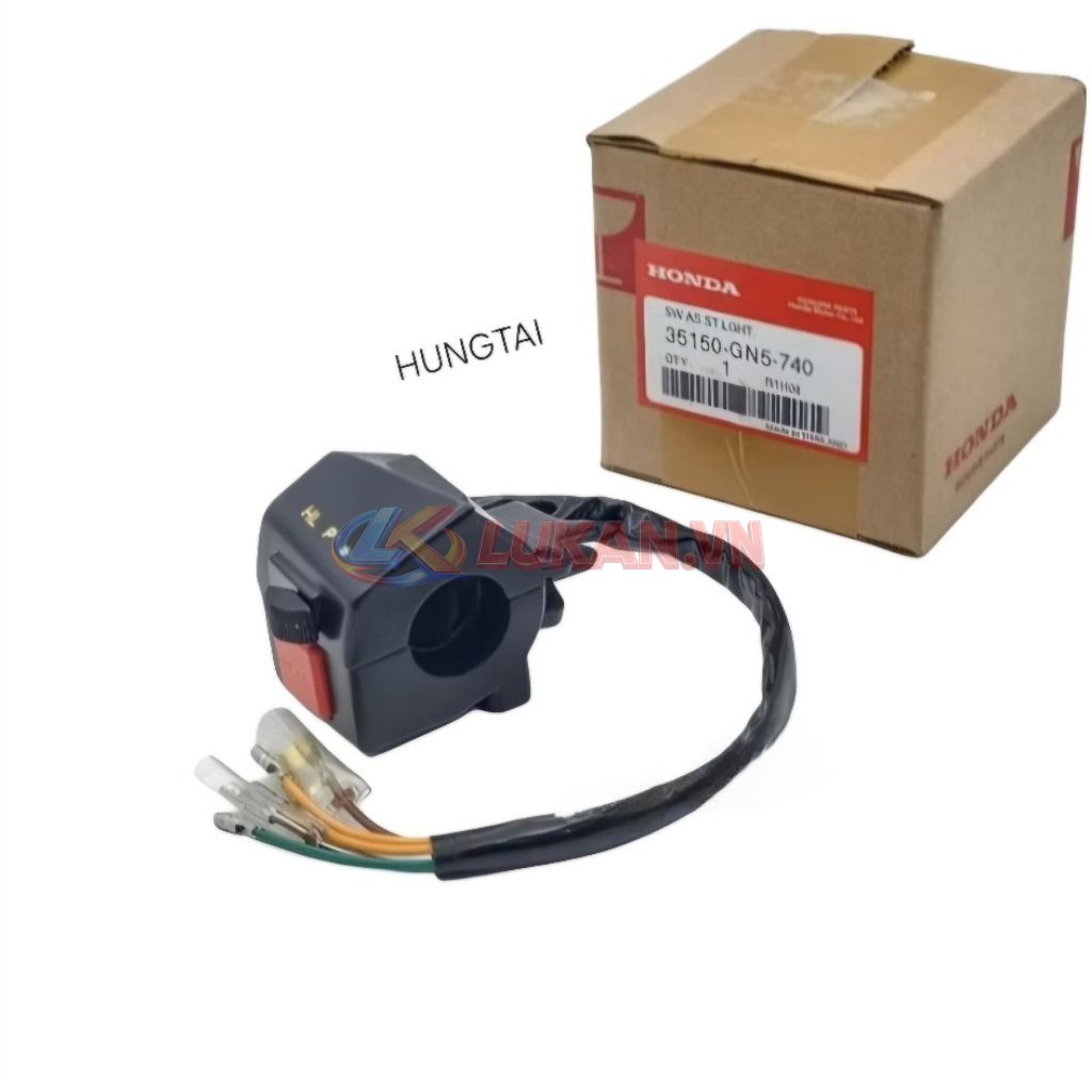 Cùm nút công tắc phải xe DREAM Thái H L.P zin chính hãng 35150-GN5-740 - Ảnh 6