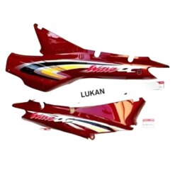 Cặp nhựa ốp vỏ thân sườn, áo WAVE ALPHA đời đầu Nâu zin Honda