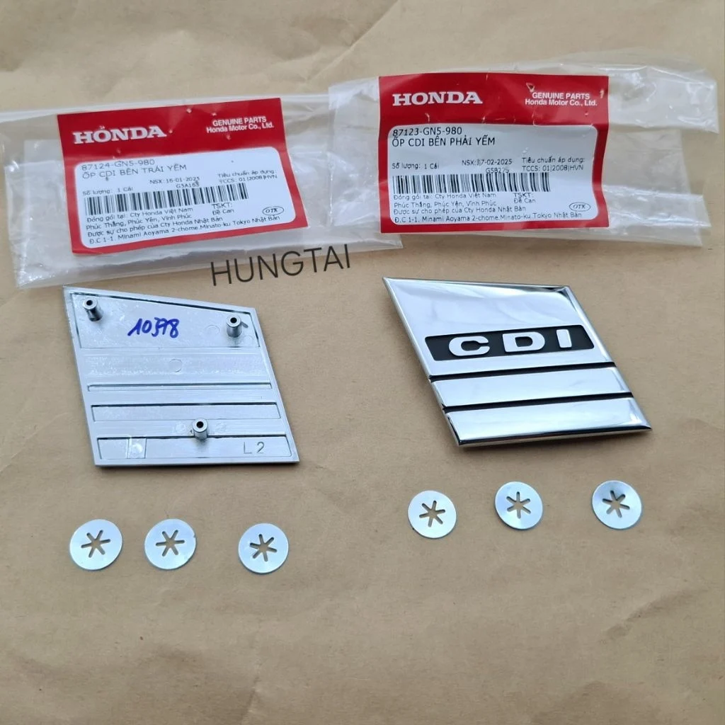 Cặp CDI xi trắng gắn cao su lưỡi trâu yếm Super DREAM zin Honda 87123-GN5-980, 87124-GN5-980 - Ảnh 2