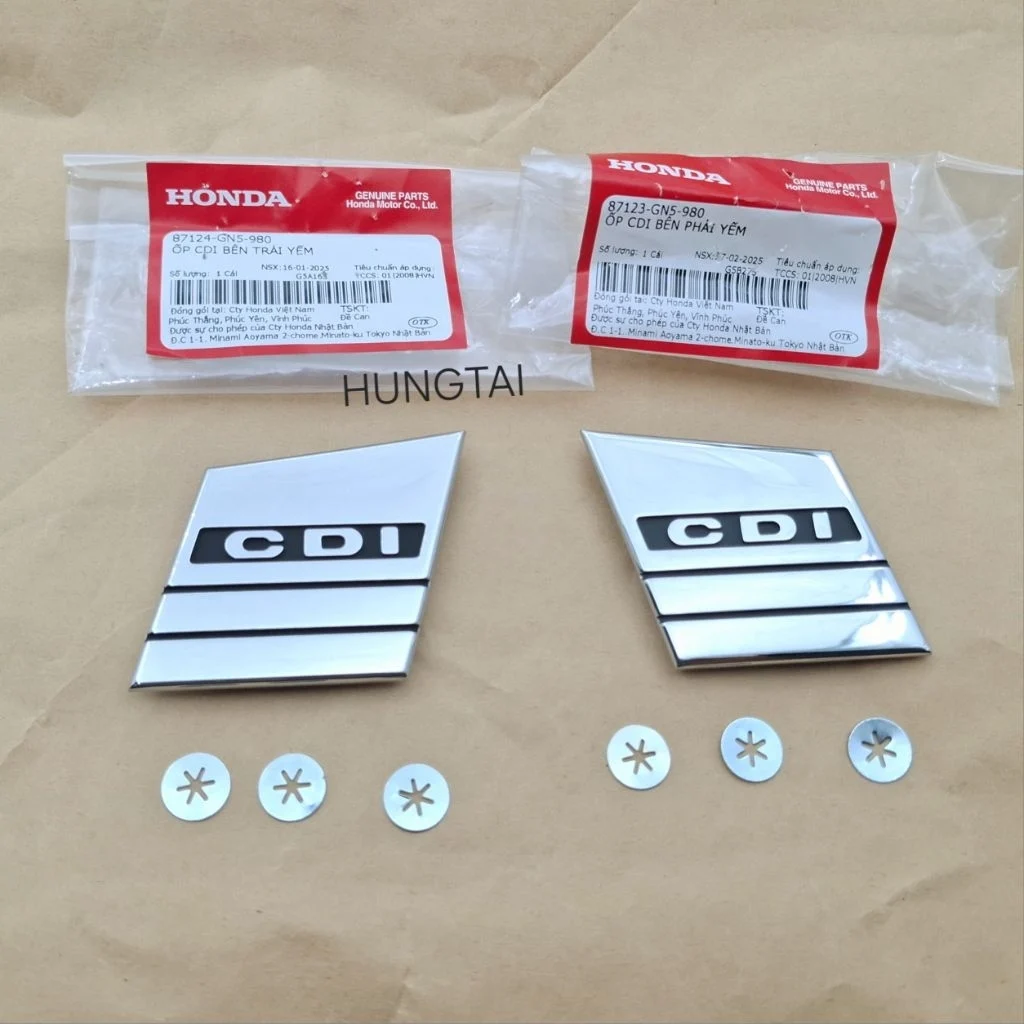 Cặp CDI xi trắng gắn cao su lưỡi trâu yếm Super DREAM zin Honda 87123-GN5-980, 87124-GN5-980