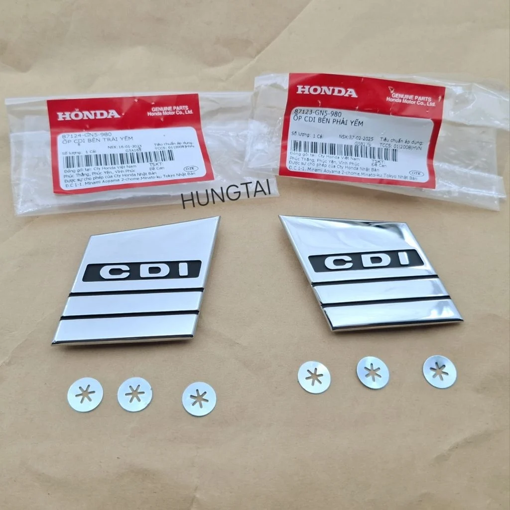Cặp CDI xi trắng gắn cao su lưỡi trâu yếm Super DREAM zin Honda 87123-GN5-980, 87124-GN5-980 - Ảnh 4