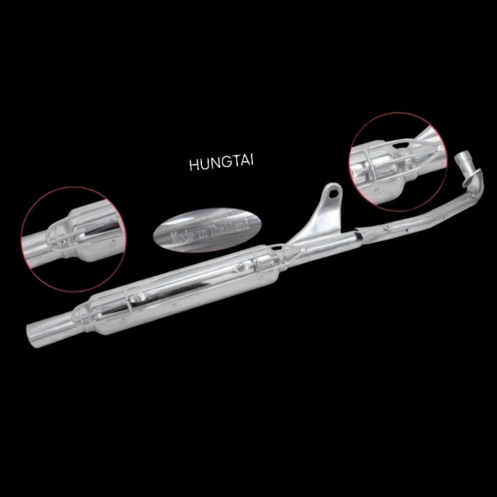 Cây pô Takegawa, ống xã xe Super CUB 50... máy 100, 110 - Ảnh 2