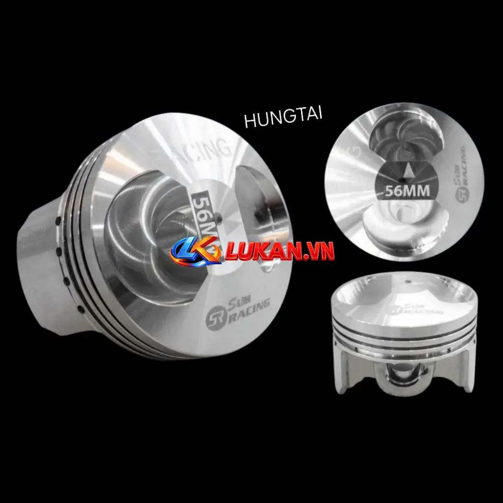 Trái piston 56mm xe DREAM, WAVE, FUTURE.... luôn bạc ắc