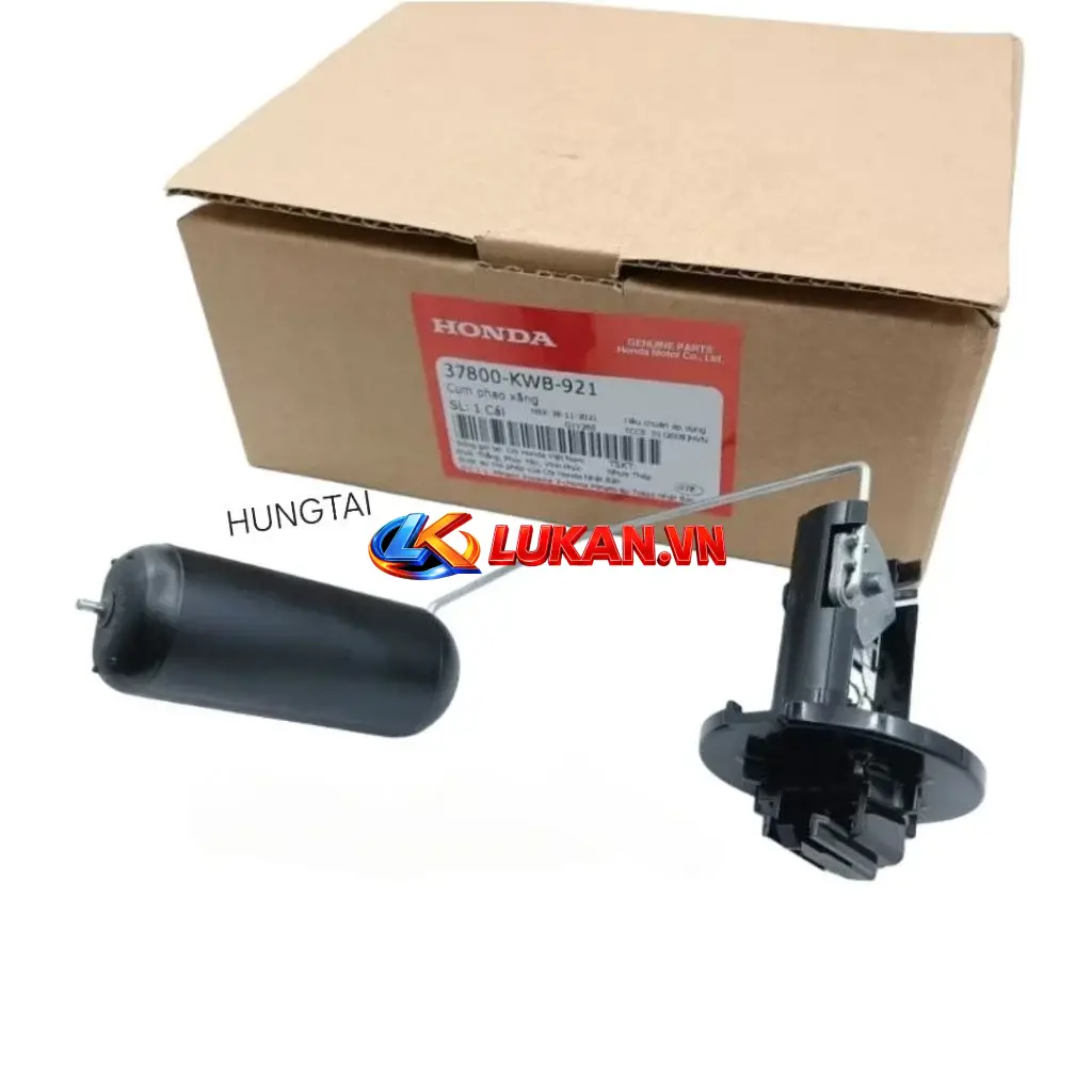 Mạch phao báo thùng xăng WAVE S110, RSX, ALPHA 110... zin 37800-KWB-921