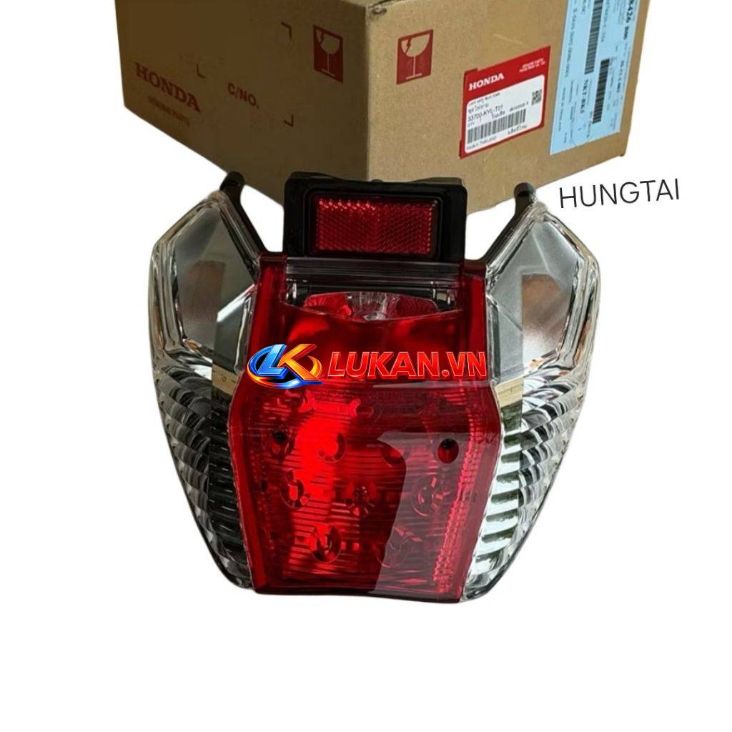 Cụm đuôi đèn hậu, lái stop FUTURE NEO, X, WAVE 125... zin Honda Thái