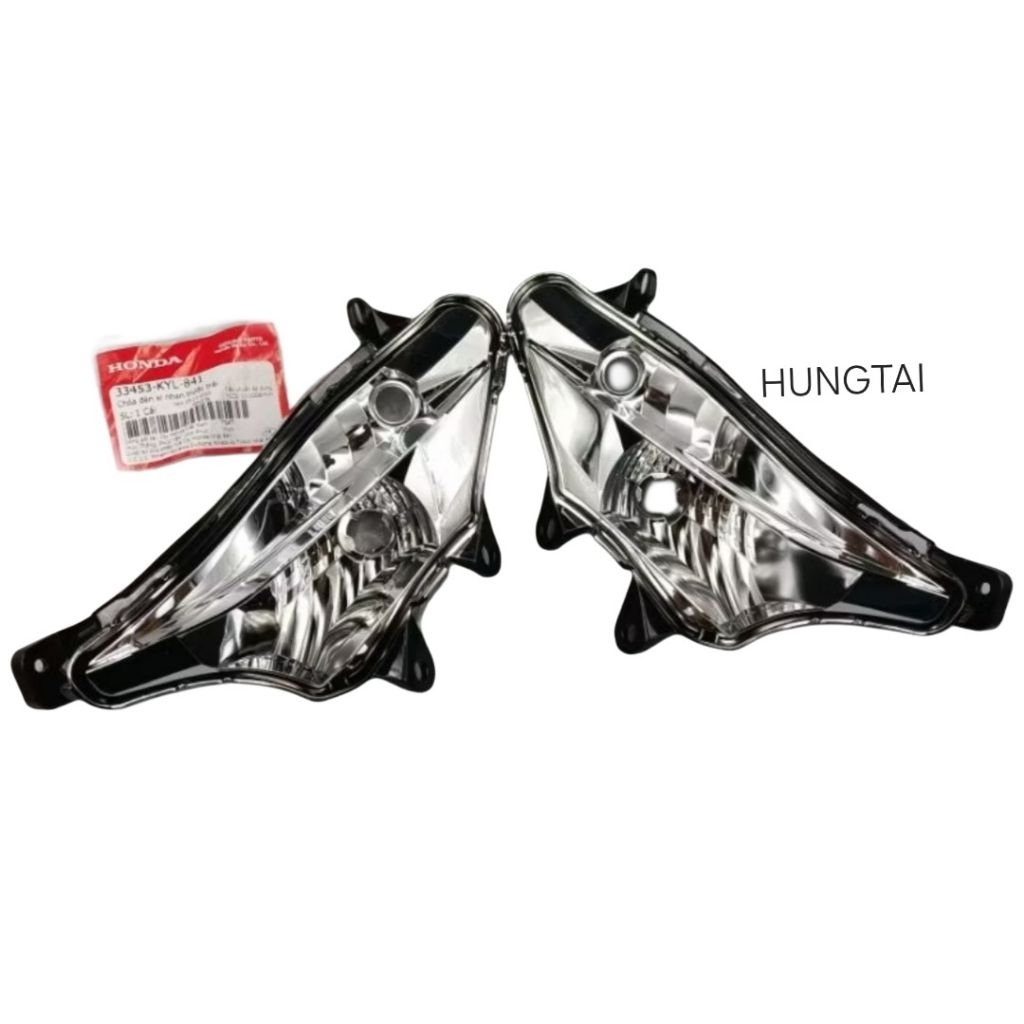 Cặp chóa trong, đế đèn xi nhan trước FUTURE X 125... demi zin Honda 33453-KYL-841 - Ảnh 3