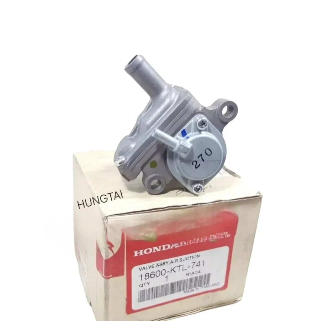 Cục xử lý khí thải ông hơi đầu bò WAVE Thái S100... zin 18600-KTL-741 - Ảnh 2
