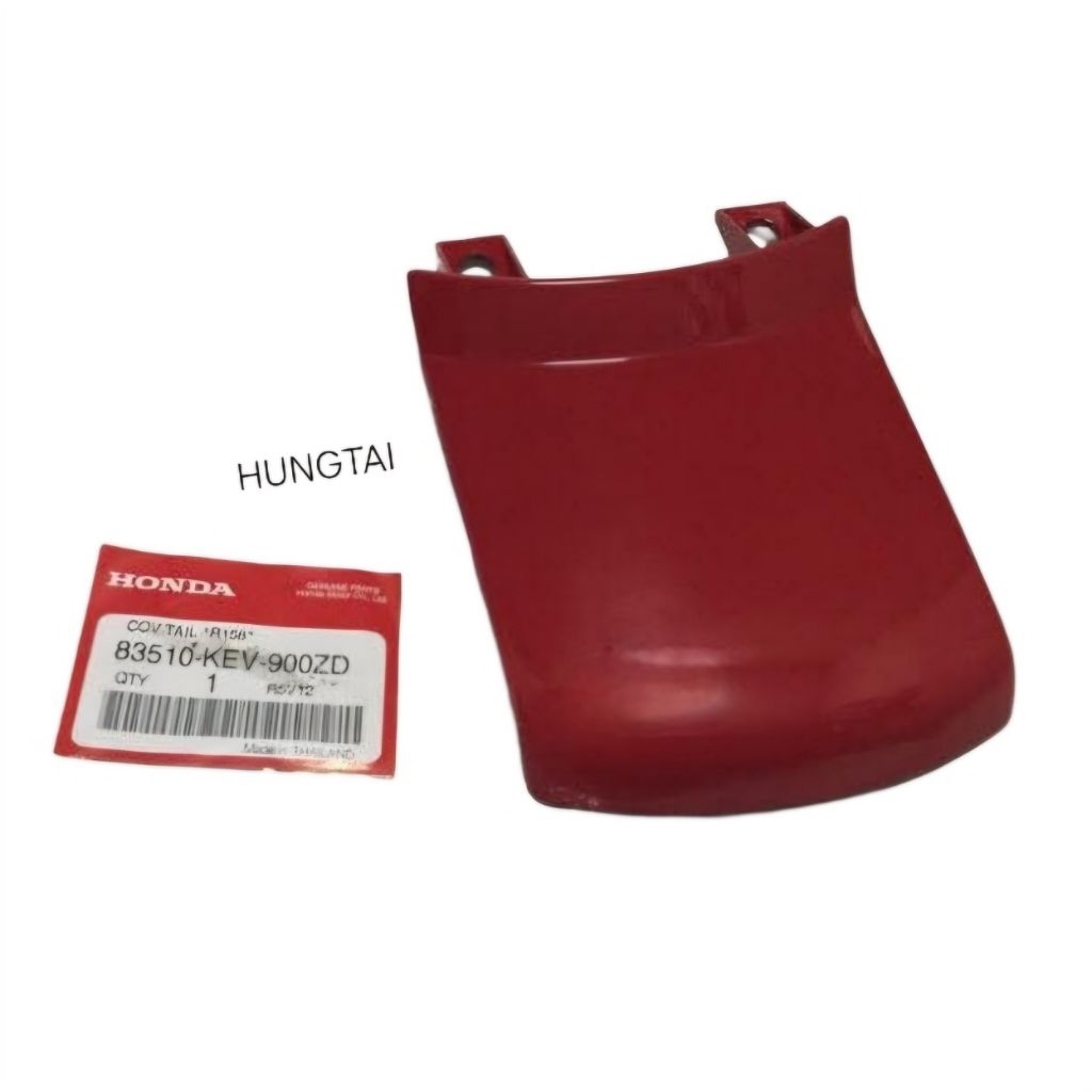Nhựa ốp võ đuôi, mu rùa WAVE Thái Đỏ zin chính hãng 83510-KEV-900ZD - Ảnh 2