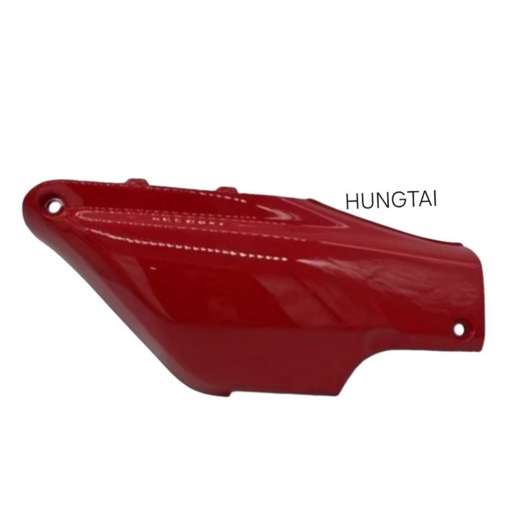 Nhựa nắp cốp phải, ốp bụng WAVE Thái Đỏ bóng zin Honda - Ảnh 2