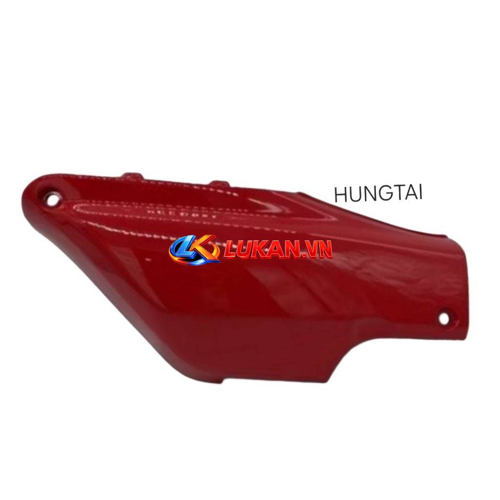 Nhựa nắp cốp phải, ốp bụng WAVE Thái Đỏ bóng zin Honda - Ảnh 3