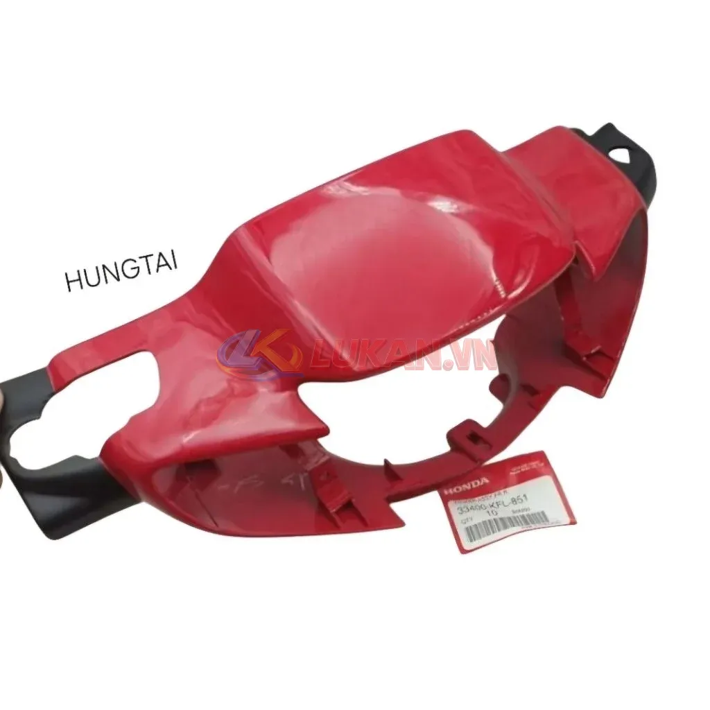 Nhựa ốp vỏ đầu đèn trước WAVE Thái Đỏ đô zin chính hãng 33400-KFL-851 - Ảnh 2