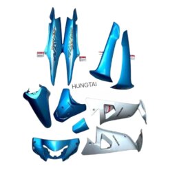 Bộ nhựa dàn áo, vỏ xe WAVE A 100, ALPHA 2016.... Xanh ngọc zin Honda