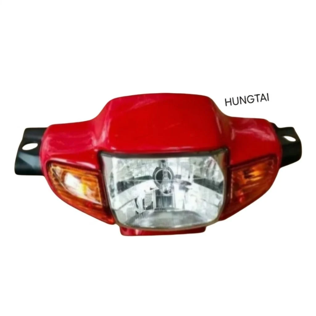Bộ nhựa vỏ đầu đèn trước xe WAVE Thái 110 Đỏ zin chính hãng - Ảnh 3