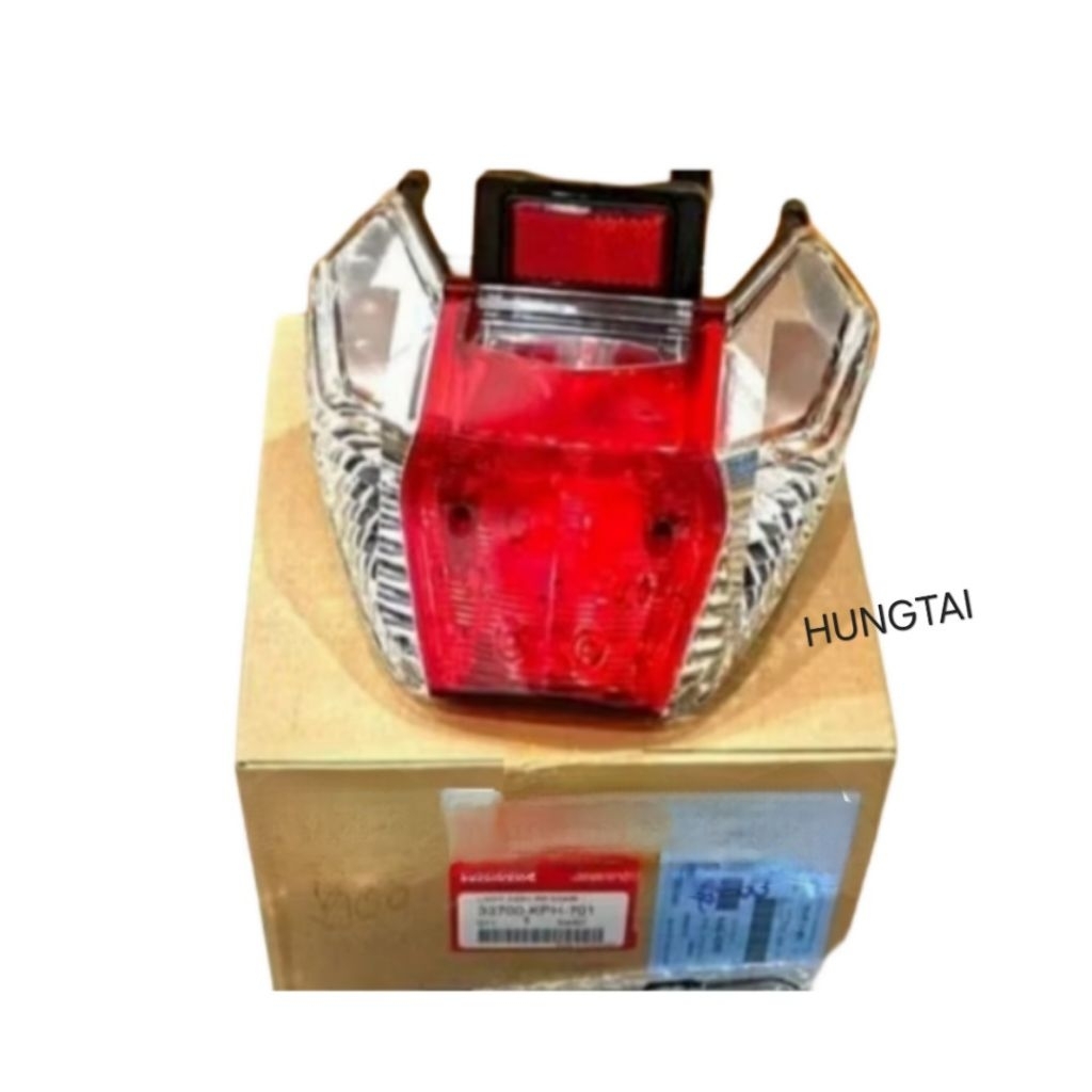 Cụm đuôi đèn hậu, lái stop FUTURE NEO, X, WAVE 125... zin Honda Thái - Ảnh 6