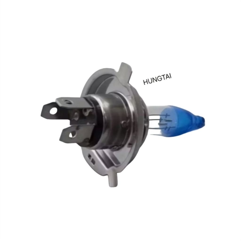 Bóng đèn pha đầu xanh siêu sáng DREAM, WAVE, FUTURE... chân H4 12v/35w - Ảnh 4