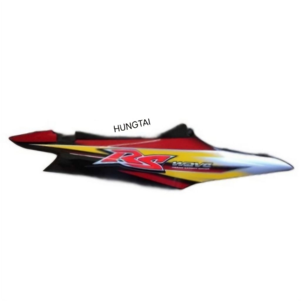 Cặp nhựa ốp vỏ thân sườn, áo WAVE RS 100 Đỏ zin Honda - Ảnh 2