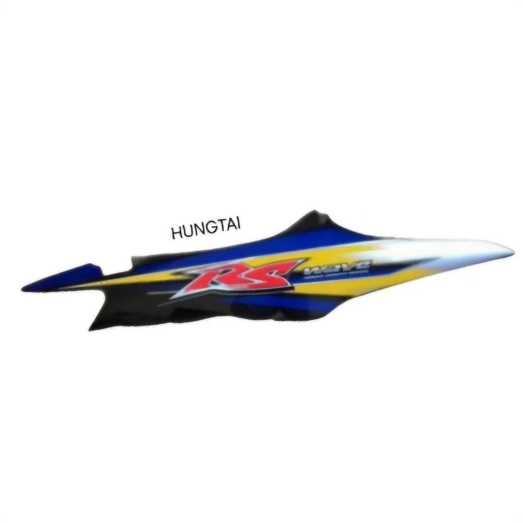 Cặp nhựa ốp vỏ thân sườn WAVE RS 100.... Xanh zin Honda