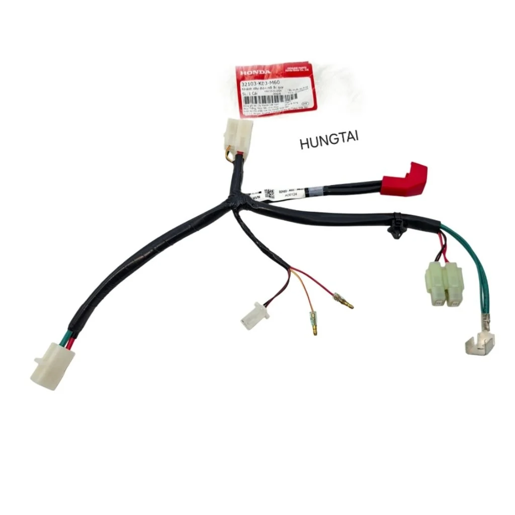 Dây điện bình, cầu chì ắc quy WAVE RSX 2014-2025 Fi... zin 32103-K03-M60 - Ảnh 2