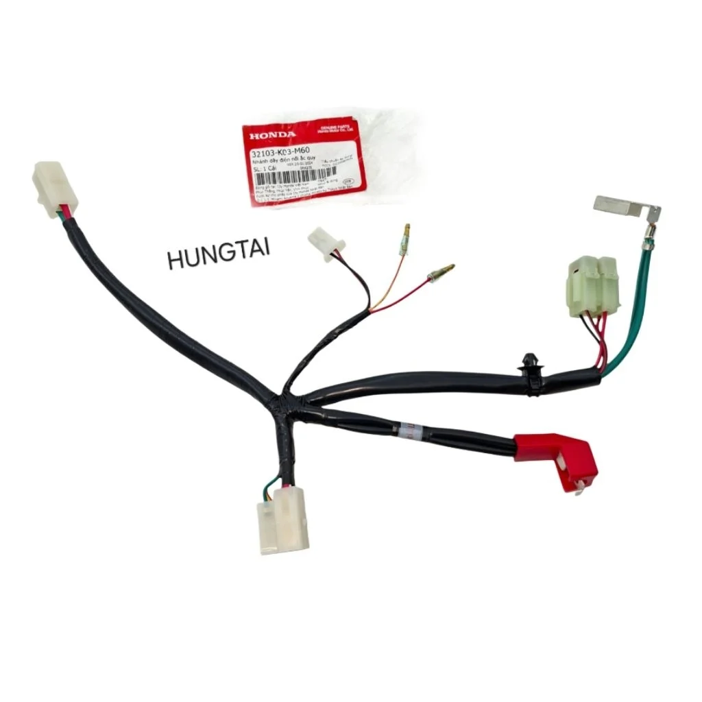 Dây điện bình, cầu chì ắc quy WAVE RSX 2014-2025 Fi... zin 32103-K03-M60 - Ảnh 4