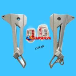 Cặp đùi pass nhôm gác chân sau DREAM 125... zin Honda Thái 50715-KPW-900, 50716-KPW-900