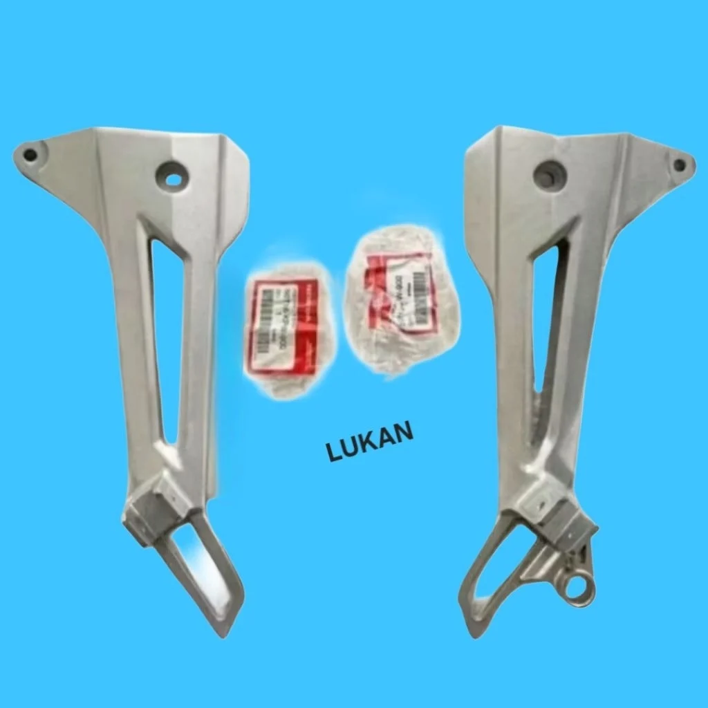 Cặp đùi pass nhôm gác chân sau DREAM 125... zin Honda Thái 50715-KPW-900, 50716-KPW-900 - Ảnh 2