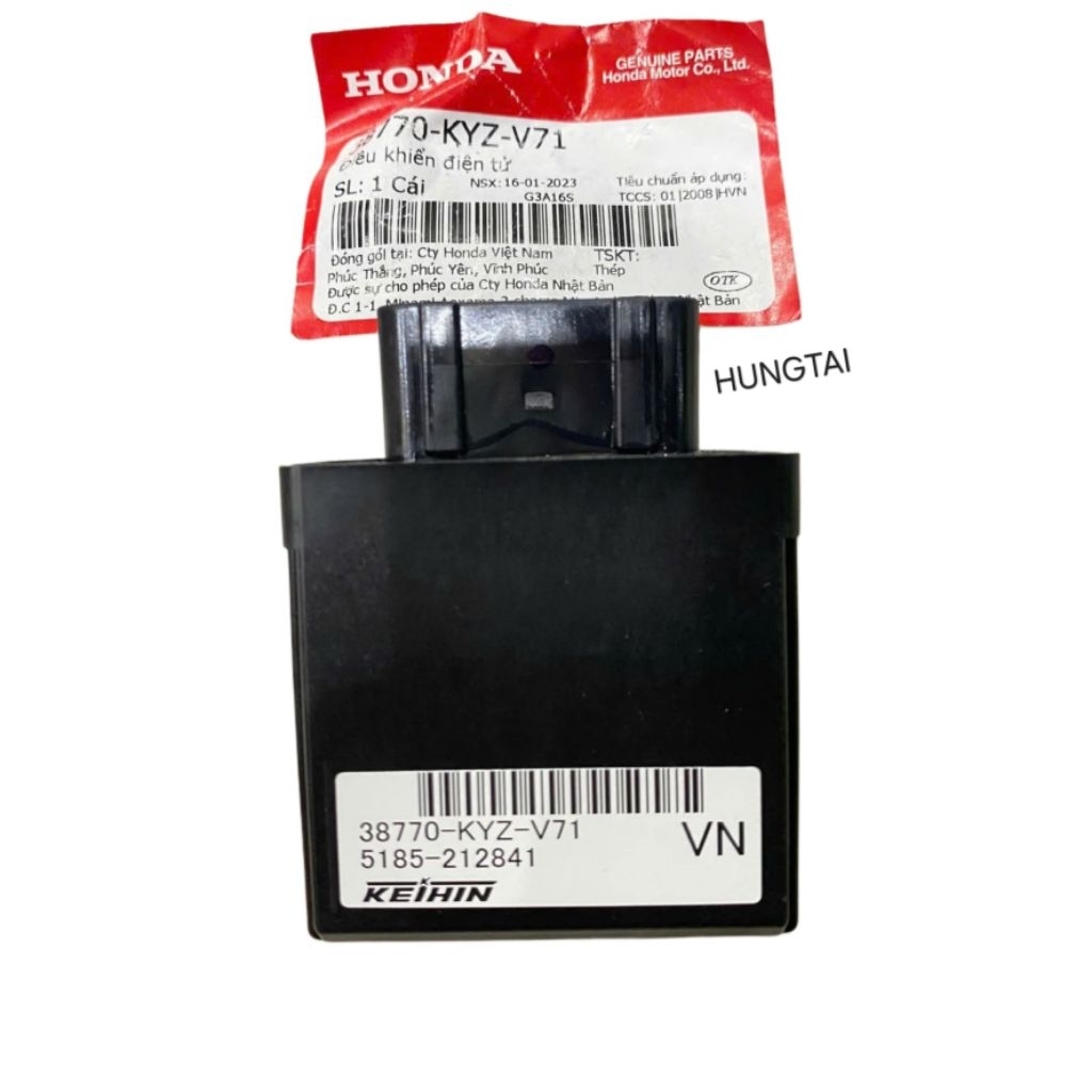 Cục IC, ECU đánh lửa điện xe FUTURE MẬP 125... zin 38770-KYZ-V71 - Ảnh 3