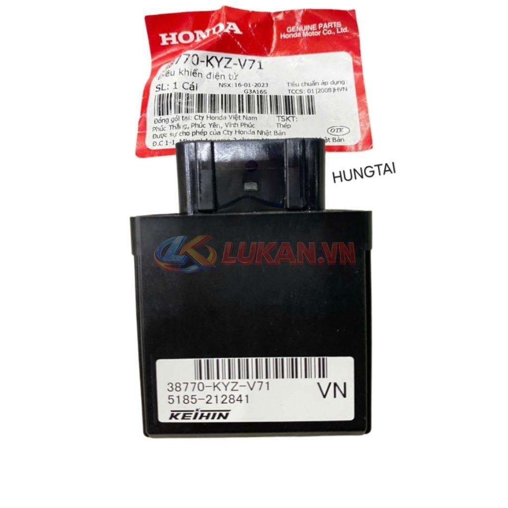 Cục IC, ECU đánh lửa điện xe FUTURE MẬP 125... zin 38770-KYZ-V71 - Ảnh 2