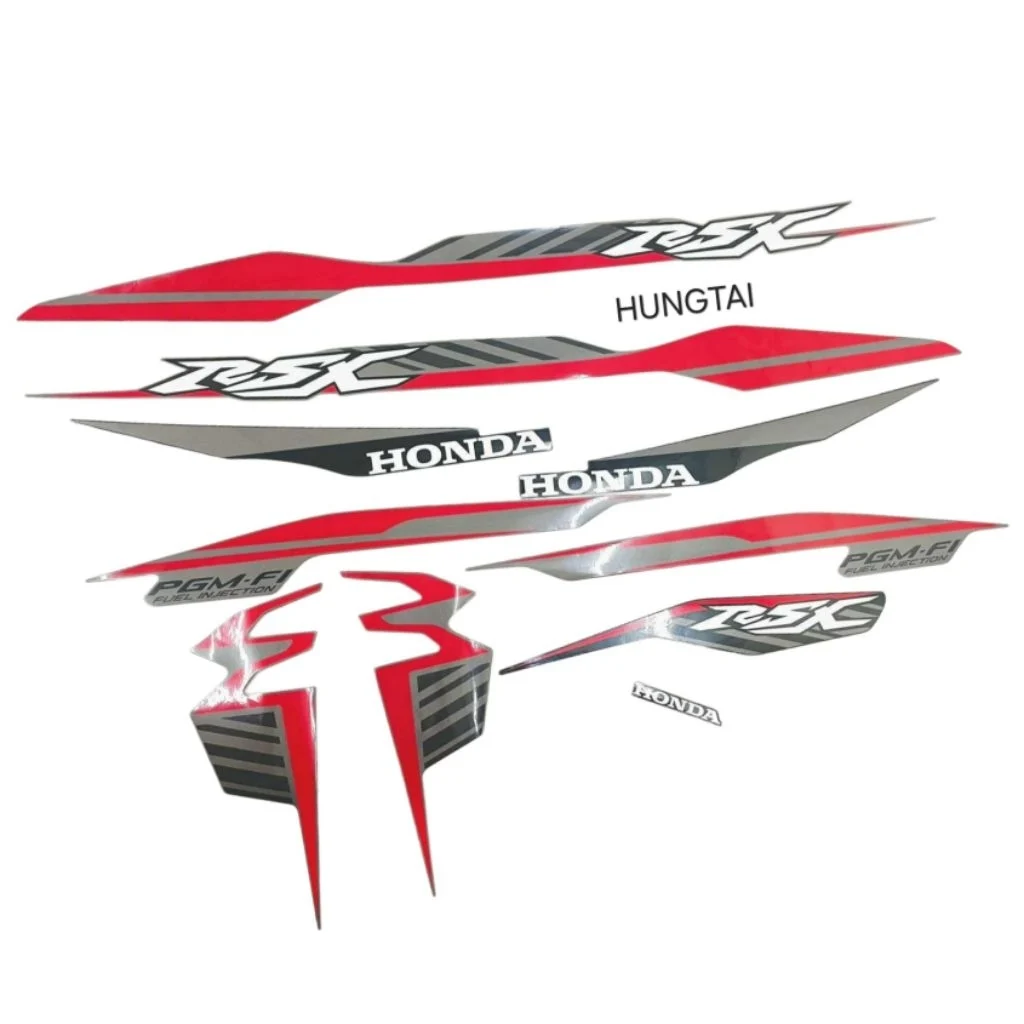Bộ tem xe WAVE RSX 110 Fi Đỏ 2014-2025..... - Ảnh 2