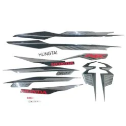 Bộ tem dán xe WAVE RSX 110 Fi đen xám 2014-2025....