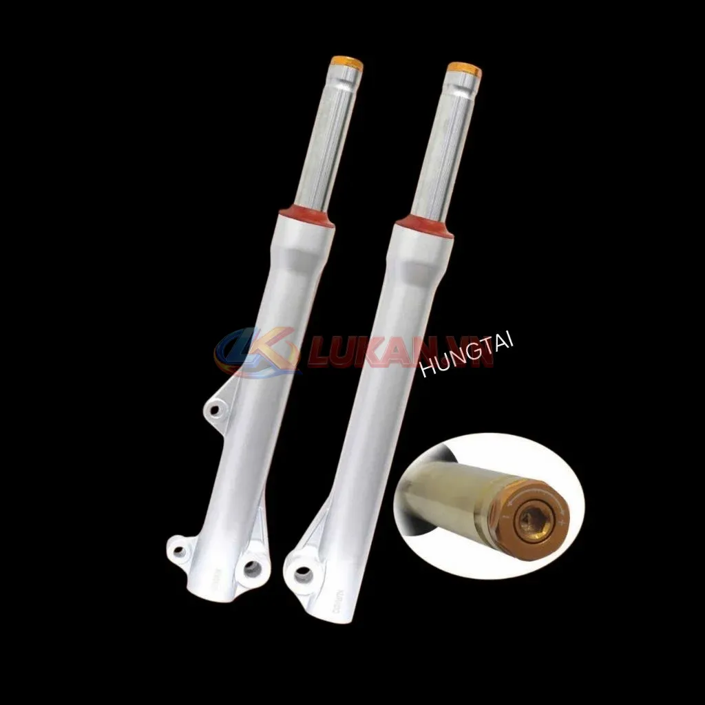 Cặp phuộc nhún, giảm sóc trước WAVE S110, RSX, FUTURE MẬP, LED 125... có tăng chỉnh - Ảnh 3