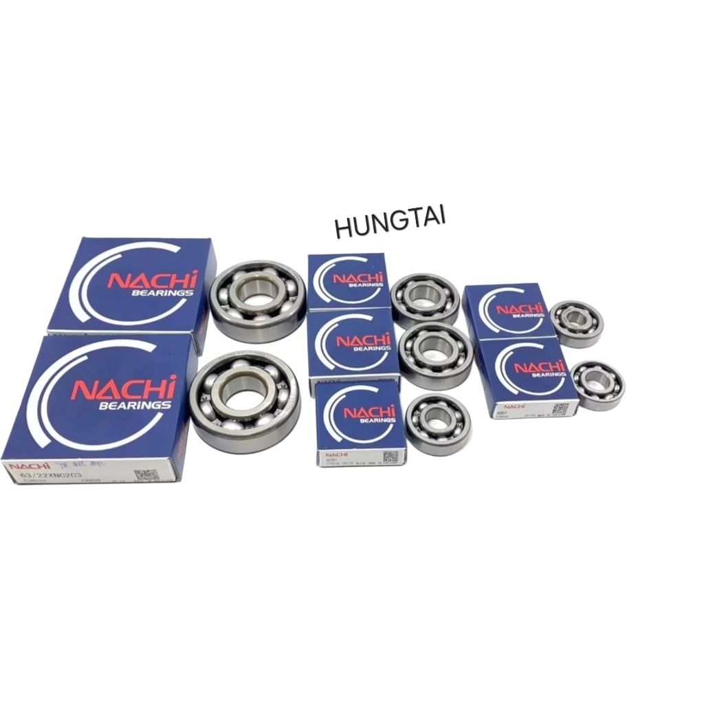 Bộ vòng bi, bạc đạn máy WAVE S110, RSX BLADE, A110.... chính hãng NACHI - Ảnh 3