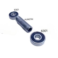 2 Vòng bi, bạc đạn đùm bánh sau DREAM, WAVE, FUTURE 1... 6301 ống cách